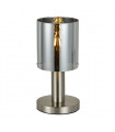 Lampe de bureau moderne Sardo Nickel satiné