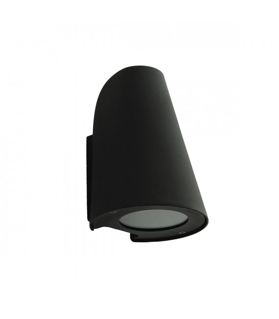 Applique de jardin moderne Alba Black Noir