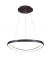 Suspension moderne Morfi Café brossé