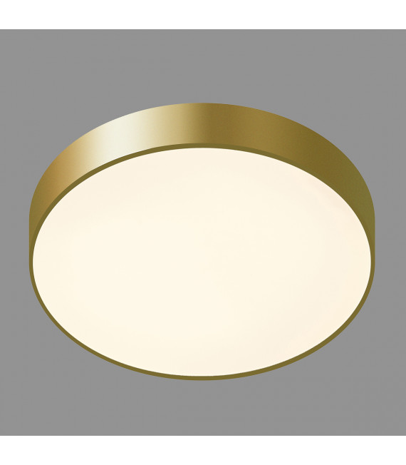 Plafonnier élégant Orbital Sablé doré
