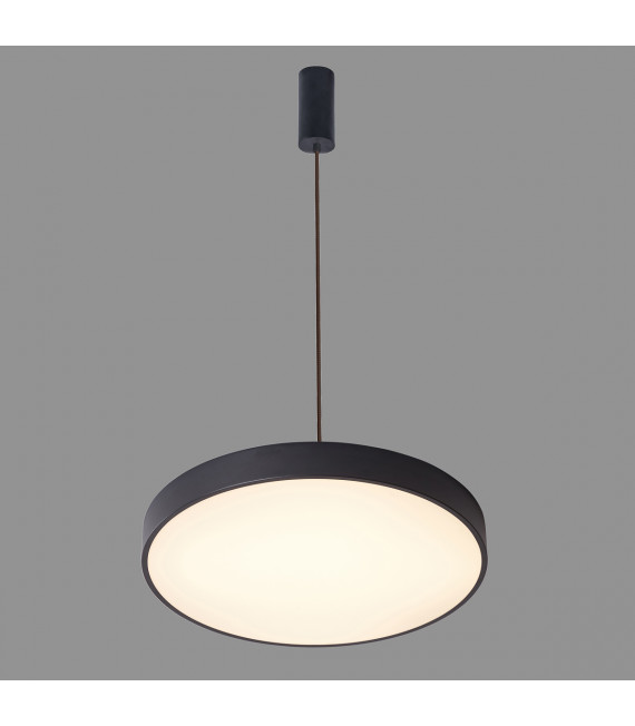 Lámpara colgante moderna Orbital Negro arenado