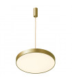 Orbital Sablé golden metal pendant lamp