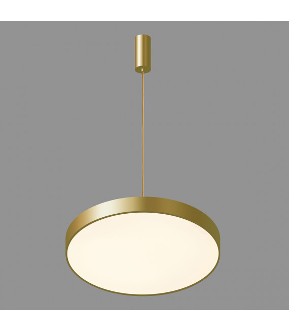 Moderna lampada a sospensione Orbital Golden sand