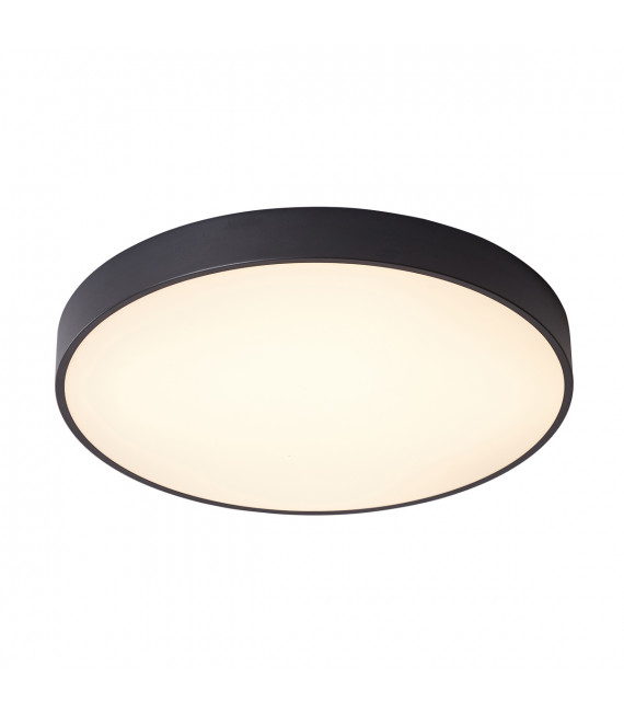 Modern ceiling lamp Orbital Black sandblasted