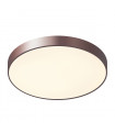Modern ceiling lamp Orbital Coffee sandblasted