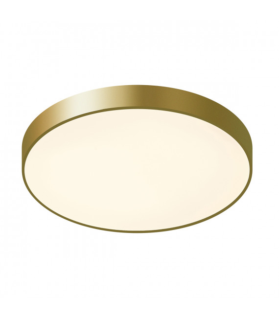 Plafonnier moderne Orbital Sablé doré
