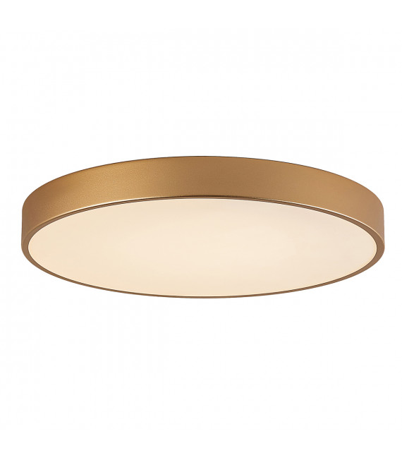 Plafonnier moderne Orbital Sablé doré