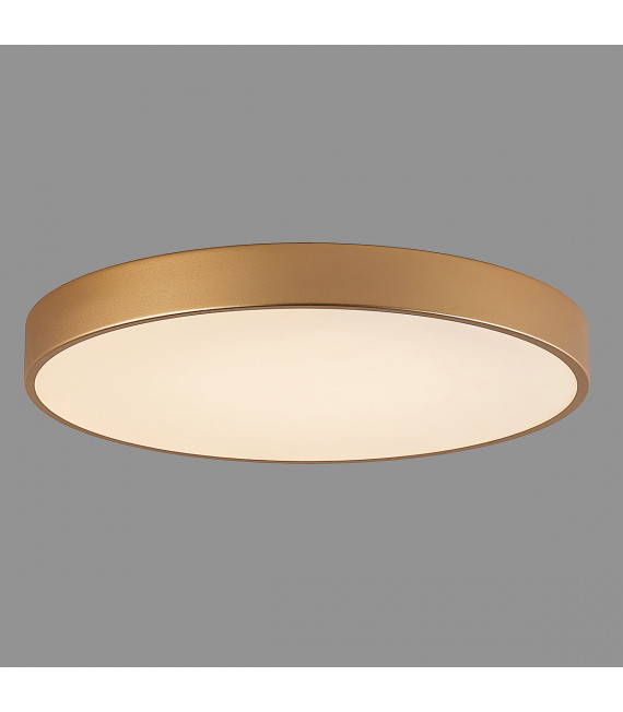 Plafonnier moderne Orbital Sablé doré