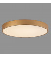 Plafonnier moderne Orbital Sablé doré
