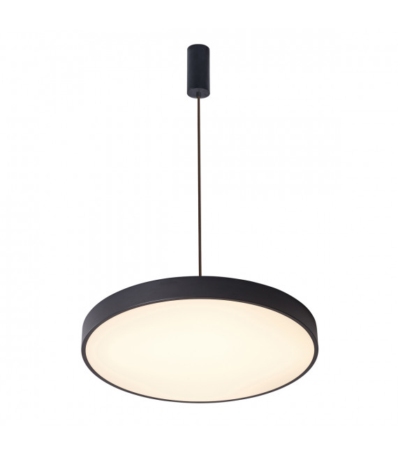 Modern hanging lamp Orbital Sandblasted black