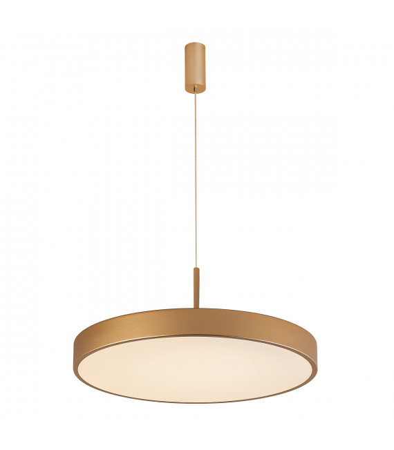Moderna lampada a sospensione Orbital Golden sand