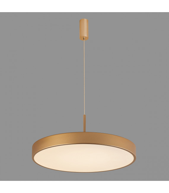 Lámpara colgante moderna Orbital Golden sand