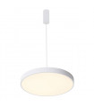 Suspension moderne Orbital Blanc sable