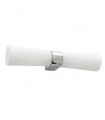 Paulo Chrome 2-Light Modern Bathroom Wall Sconce