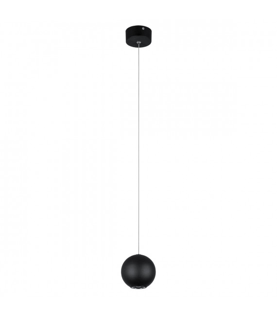 Moderna lampada a sospensione Neutron Black