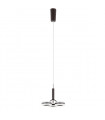 Metis Bronze metal pendant lamp