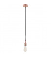 Douille suspendue moderne Atrium Cuivre rouge