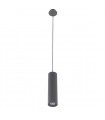 Modern pendant lamp Jet gray
