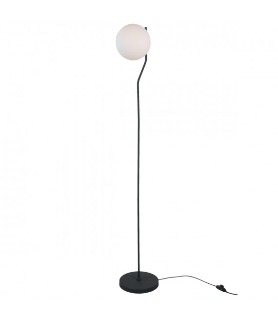 Piantana moderna Carimi Satin nera