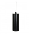 Technical and modern suspension Moldes Medium BL Pendant 3000K Black