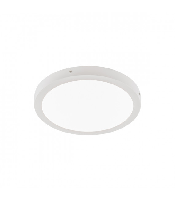 Plafoniera moderna Glissy Round bianca