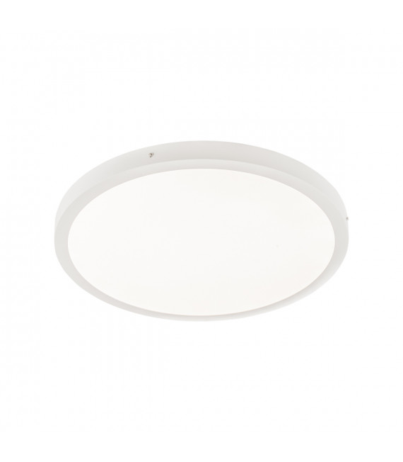 Plafoniera moderna Glissy Round bianca