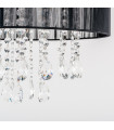 Essence Crystal Pendant Black