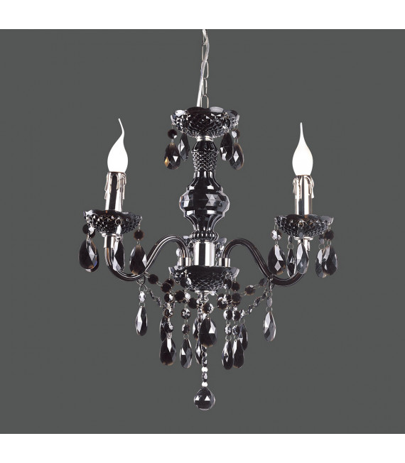 Whiz Black Crystal Kronleuchter