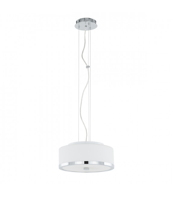 Suspension moderne Loris Chrome