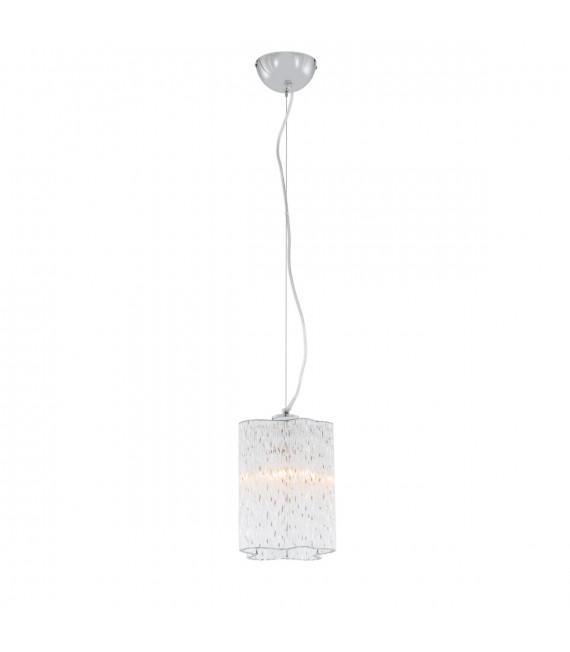 Lampada a sospensione classica Antonio Chrome