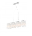 Suspension classique Antonio Chrome 4 ampoules