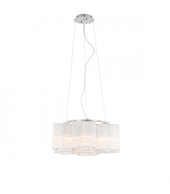 Classic pendant Antonio Chrome 6 bulbs