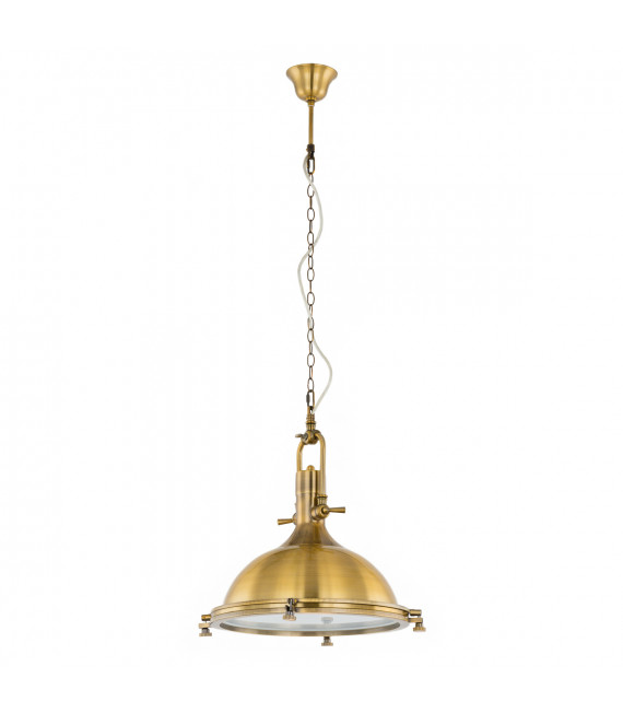 Colgante industrial y retro Madison Bronce antiguo