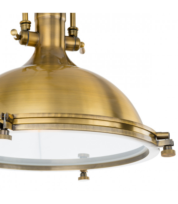 Industrie- und Retro-Anhänger Madison Antike Bronze