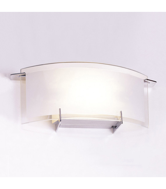 Modern bathroom wall light Magna white