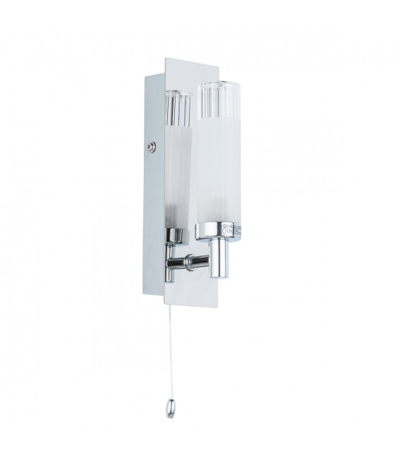 Applique murale pour salle de bains moderne Santos Chrome