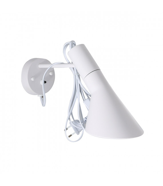 Modern wall lamp Volta white