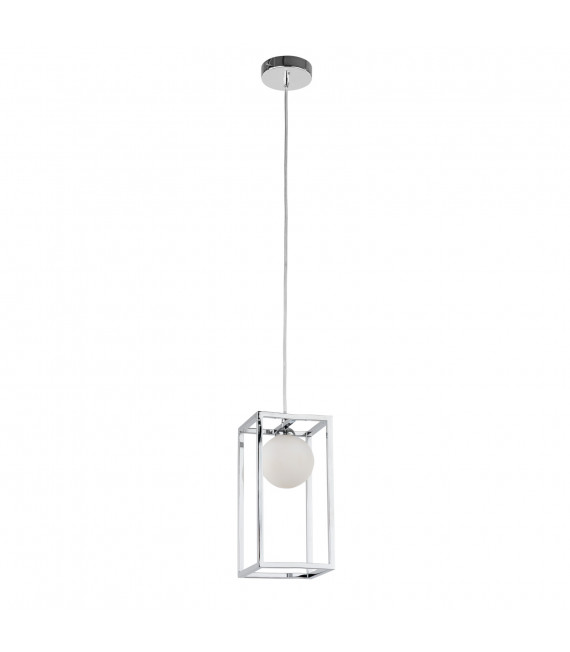 Industrie- und Retro-Pendelleuchte Daisy Chrome