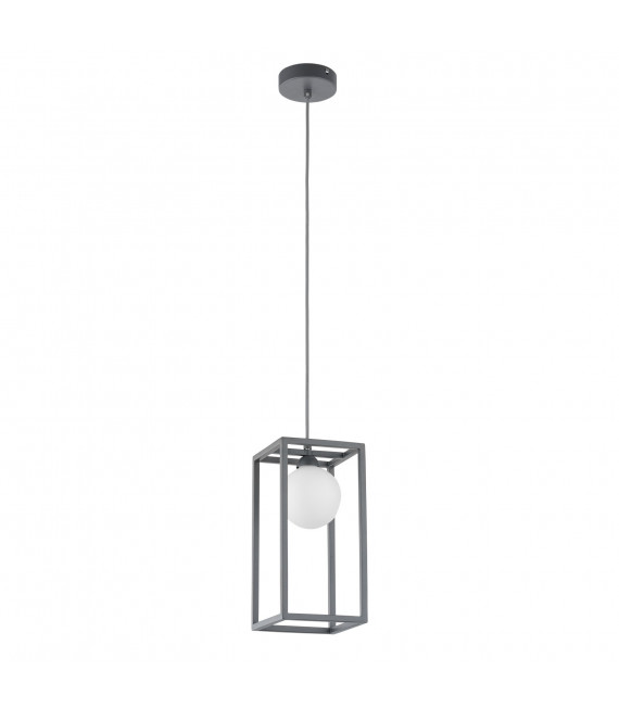 Industrie- und Retro-Pendelleuchte Daisy Grey
