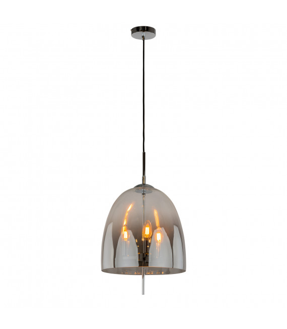 Moderna lampada a sospensione Alan Chrome