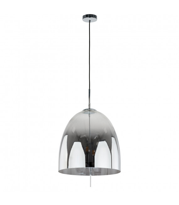 Modern pendant light Alan Chrome 4 bulbs