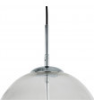 Modern pendant light Alan Chrome 4 bulbs