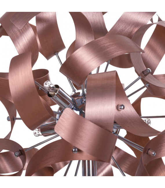 Moderna lampada a sospensione Carrick Copper