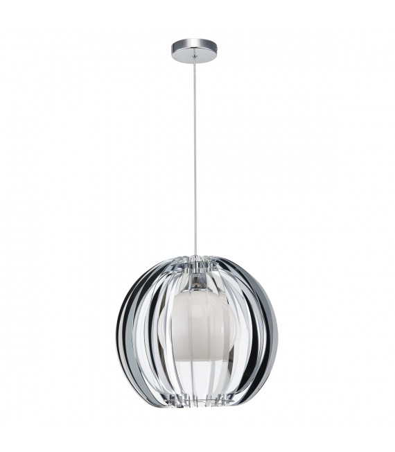 Moderna lampada a sospensione Sabella Chrome