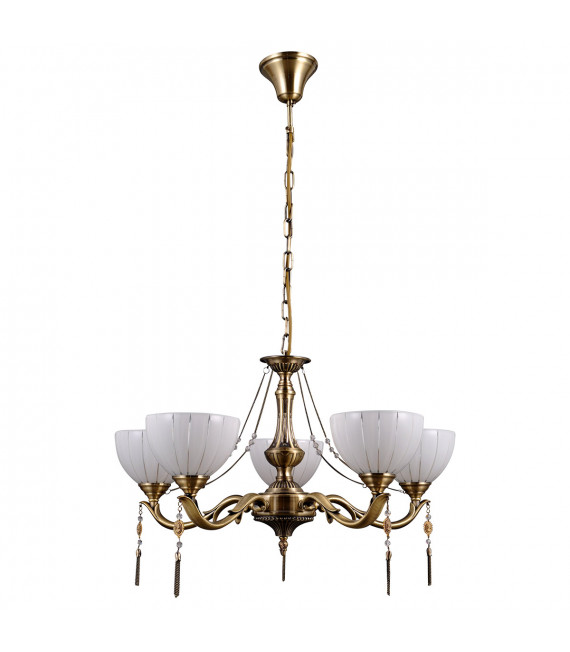 Lustre classique Baxio 5 ampoules