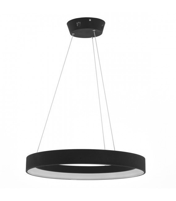 Lampada a sospensione tecnica e moderna Regallo Black