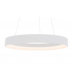 Technical and modern pendant light Regallo white