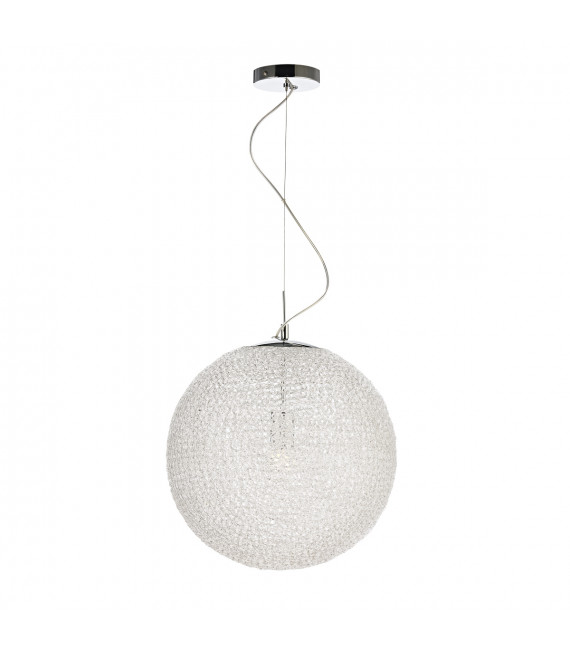 Sky Chrome modern hanging lamp