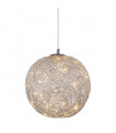 Modern hanging lamp Stello Chrome
