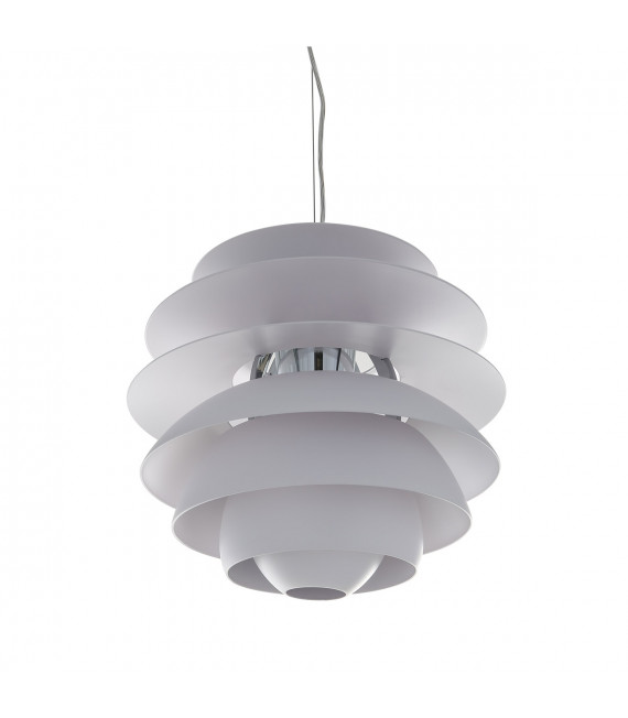 Modern white Wes hanging lamp